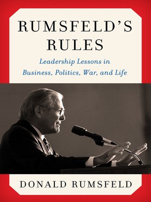cover image of Rumsfeld's Rules